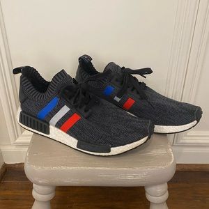 Adidas Originals NMD R1 Primeknit Tri Color Boost Mens Trainers